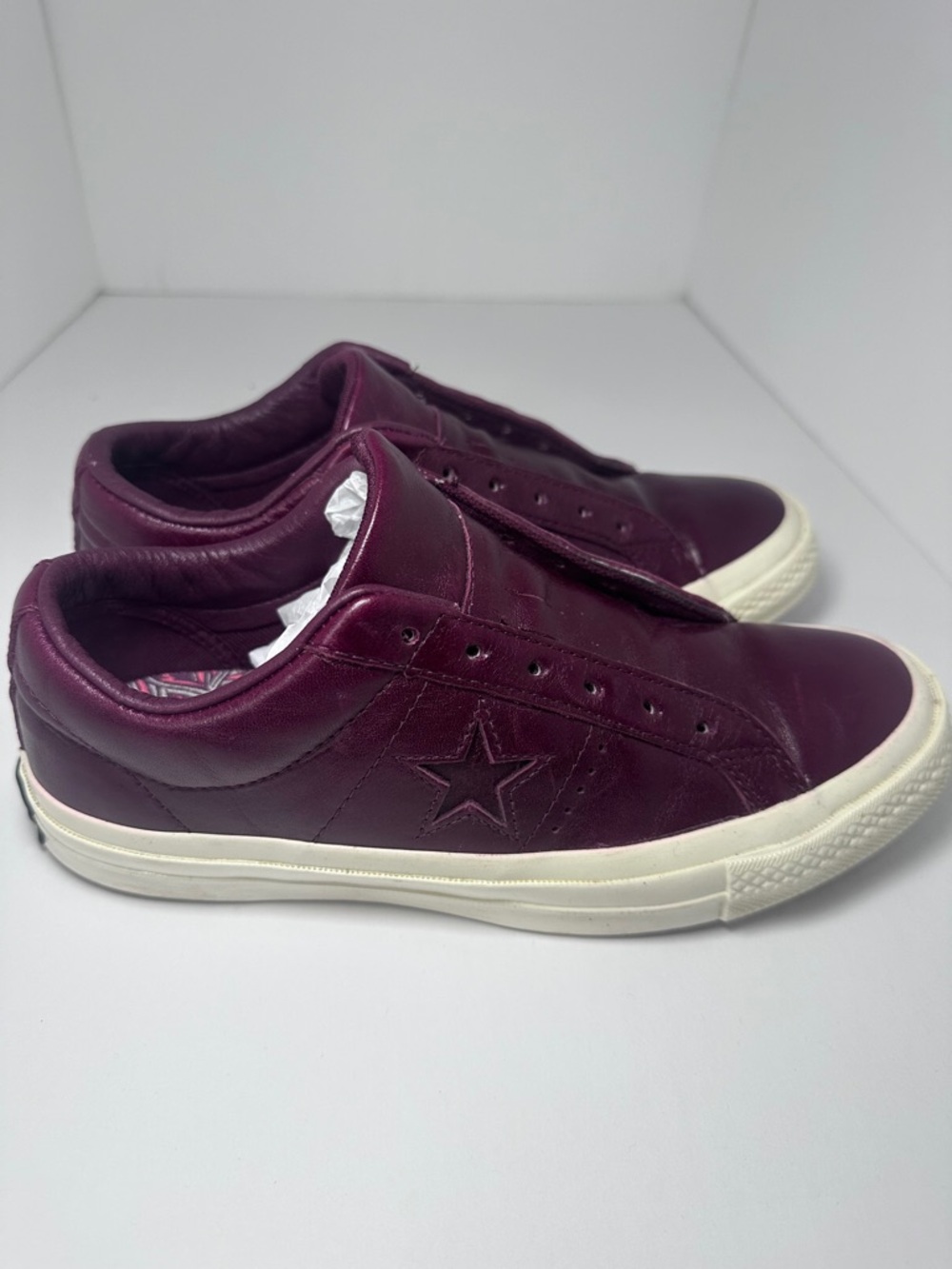 Converse Leather One Star Low 'Dark Sangria' 157803C, Chuck Taylor, Classic
